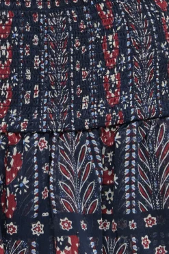 Falda corta con lurex