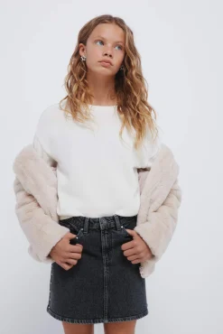 Falda denim ni&ntilde;a