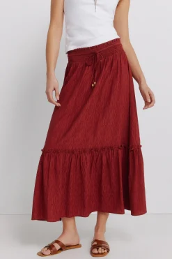 Falda midi estructura