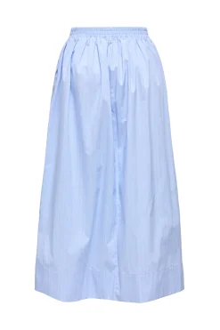 Falda midi rayas