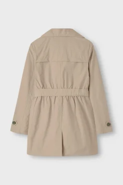 Gabardina con cintur&oacute;n