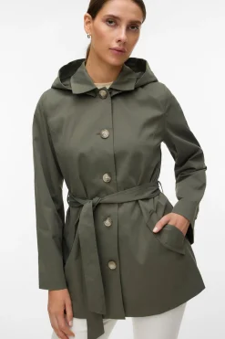 Gabardina midi