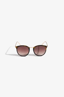 Gafas de Sol Redondas Carey Combinadas