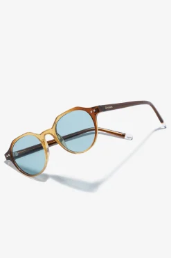 Gafas de sol redondas degradadas