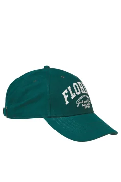 Gorra algod&oacute;n con texto bordado