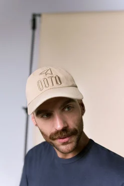Gorra visera textil