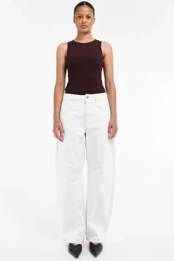 Jeans barrel fit