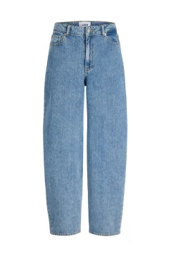 Jeans barrel tiro medio