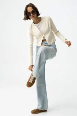 Jeans Bonnye Wide Leg de Tiro Alto