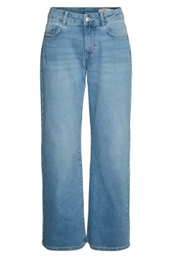 Jeans de pernera ancha