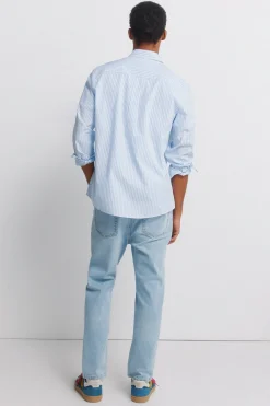 Jeans lavado claro slim fit