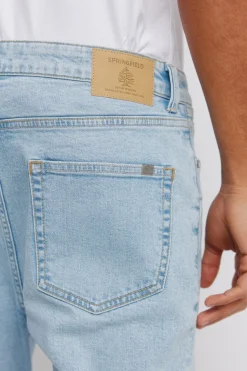 Jeans lavado claro slim fit