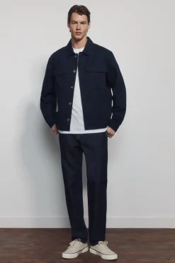 Jeans lavado desencolado regular fit