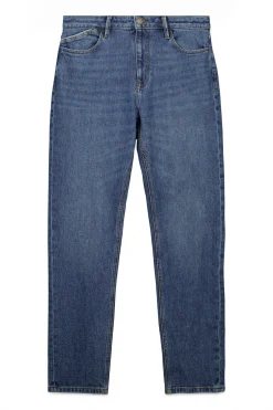 Jeans lavado medio oscuro slim fit