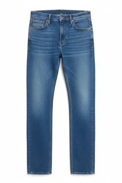 Jeans lavado medio slim fit
