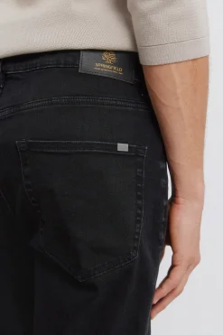 Jeans negro lavado skinny fit