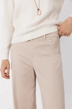 Jeans Palazzo botones