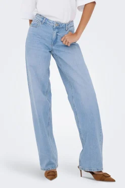 Jeans rectos tiro medio