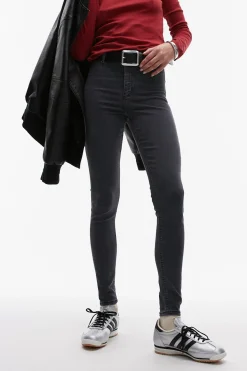 Jeans skinny de tiro alto