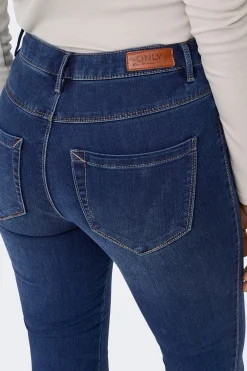 Jeans Skinny Tiro Alto