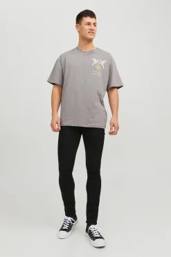 Jeans skinny tiro bajo stretch