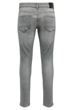 Jeans Slim gris oscuro