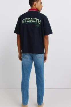 Jeans ultraligero lavado medio slim fit