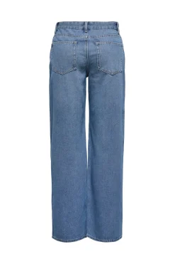 Jeans Wide Leg strass