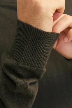 Jersey b&aacute;sico de cuello alto