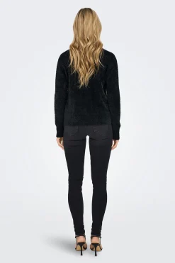 Jersey con efecto pelo
