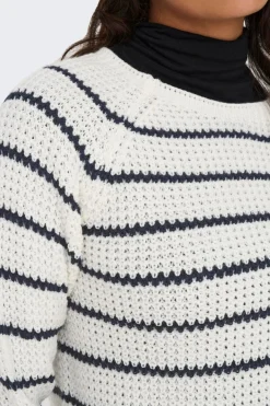 Jersey de raglan de manga larga y cuello redondo