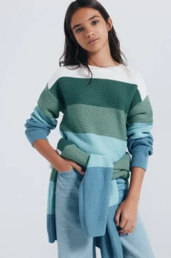 Jersey rayas ni&ntilde;a