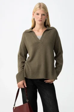 Jersey Relaxed con Cuello
