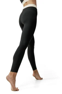 Legging deportivo Fiorella negro/blanco