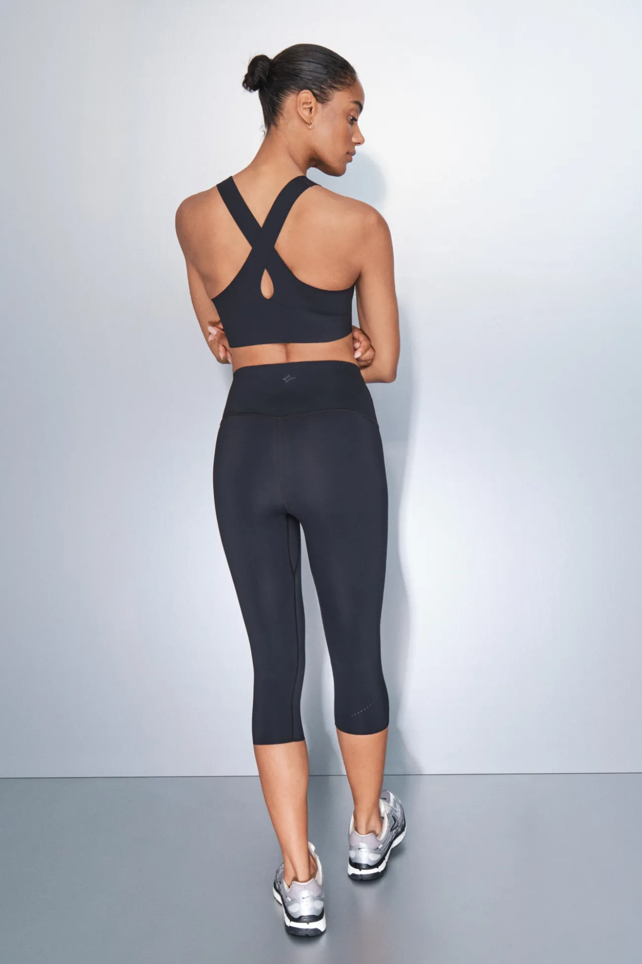 Leggings Capri COMPRESSIVE negro