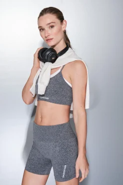 Leggings ciclista SEAMLESS COMFORT gris