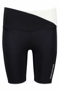 Leggings 4D STRETCH ciclista negro y blanco