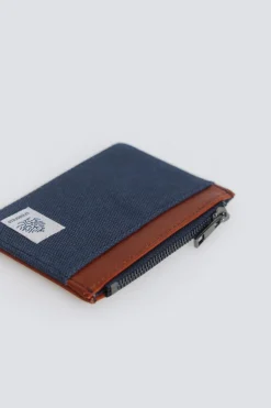 Monedero canvas y efecto piel
