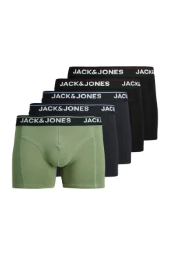 Pack 5 boxer combinado algodón