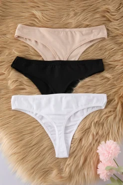 Pack de 3 bragas brasile&ntilde;as
