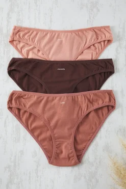 Pack de 3 bragas cl&aacute;sicas