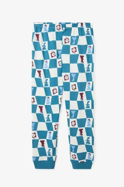 Pack de 2 pijamas largos de dinosaurios Chess Time para ni&ntilde;os