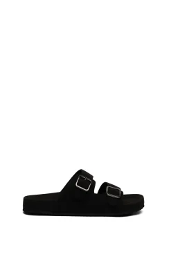 Paez Sandal Bio Vegan Suede Black