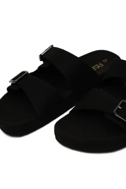 Paez Sandal Bio Vegan Suede Black