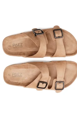 Paez Sandal Bio Vegan Suede Sand