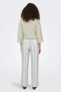 Pantal&oacute;n ancho bambula