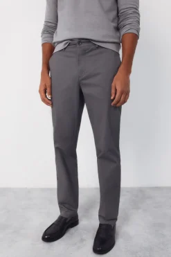 Pantal&oacute;n chino microprint regular