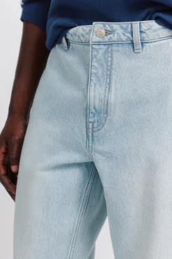 Pantal&oacute;n chino vaquero lavado claro