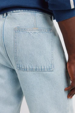Pantal&oacute;n chino vaquero lavado claro