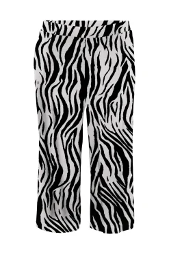 Pantal&oacute;n culotte de lino talla grande